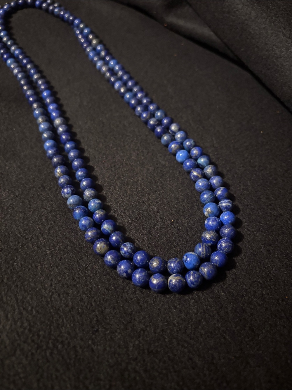 Jay King Lapis Lazuli beaded necklace - Picture 3 of 7